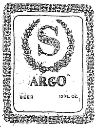 S ARGO BEER logo