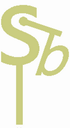 S B logo