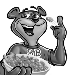 S B logo
