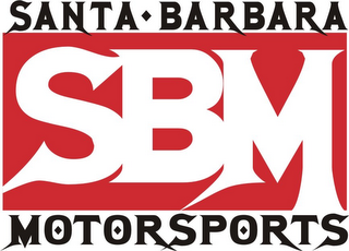 S B M SANTA BARBARA MOTORSPORTS logo