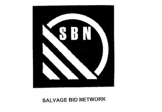 S B N SALVAGE BID NETWORK logo