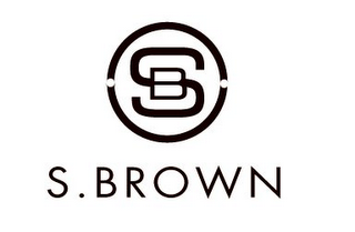S B S.BROWN logo