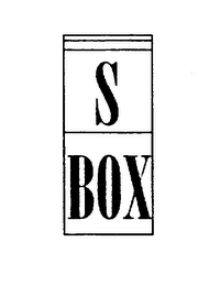 S BOX logo
