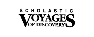 S C H O L A S T I C VOYAGES OF DISCOVERY logo