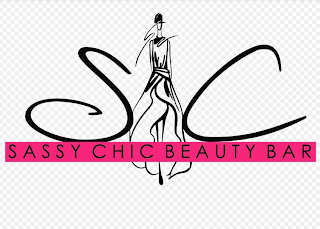 S C SASSY CHIC BEAUTY BAR logo
