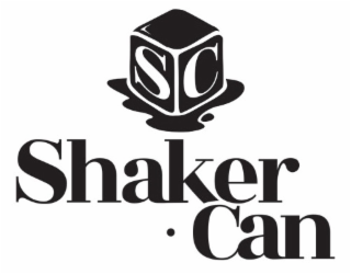 S C SHAKER CAN logo