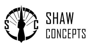 S C SHAW CONCEPTS logo