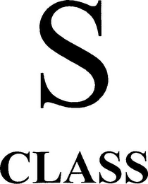 S CLASS logo