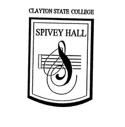 S CLAYTON STATE COLLEGE SPIVEY HALL logo