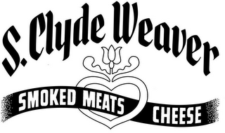 S. CLYDE WEAVER SMOKED MEATS CHEESE logo
