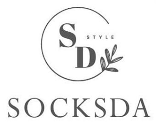 S D STYLE SOCKSDA logo
