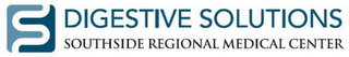S DIGESTIVE SOLUTIONS SOUTHSIDE REGIONAL MEDICAL CENTER logo