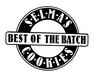 S-E-L-M-A'S C-O-O-K-I-E-S BEST OF THE BATCH logo
