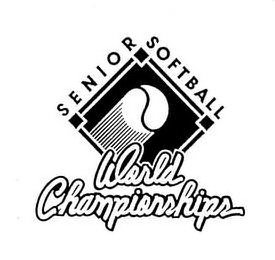 S E N I O R   S O F T B A L L  WORLD  CHAMPIONSHIPS logo