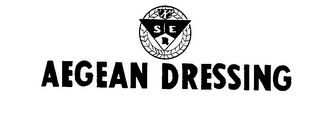 S E R AEGEAN DRESSING logo