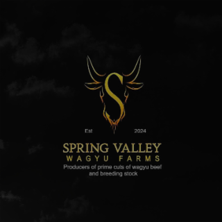 S EST 2024 SPRING VALLEY WAGYU FARMS PRODUCERS OF PRIME CUTS OF WAGYU BEEF AND BREEDING STOCK logo