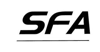 S F A logo