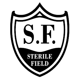 S. F. STERILE FIELD logo