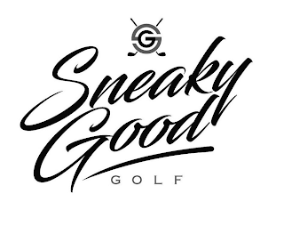 S G SNEAKY GOOD GOLF logo