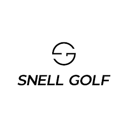 S G SNELL GOLF logo