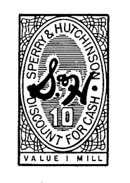 S & H logo
