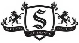 S INTEGRITY CRAFTSMANSHIP TRADITION logo