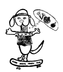 S. J. H. C. SUPER JIGGY'S HEALTH CLUB logo