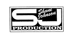 S J SHANE JOHNSON PRODUCTION logo