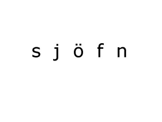 S J Ö F N logo
