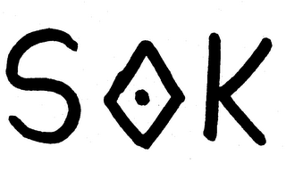 S K logo