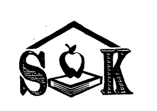 S K logo