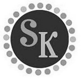 S K logo