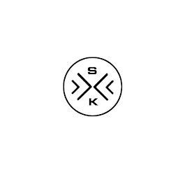 S K logo