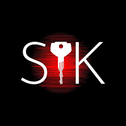 S K logo