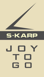 S-KARP JOY TO GO logo
