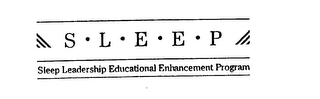S L E E P SLEEP LEADERSHIP EDUCATIONAL ENHANCEMENT PROGRAM logo