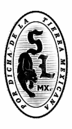 S L MX. POR DICHA DE LA TIERRA MEXICANA logo