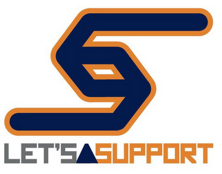 S LET'S SUPPORT logo