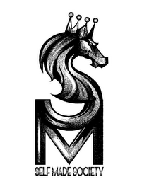S M SELF MADE SOCIETY logo
