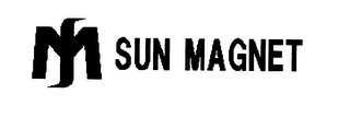 S M SUN MAGNET logo