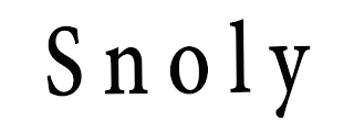 S N O L Y logo