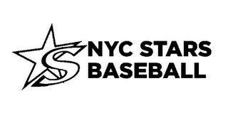 S NYC STARS BASEBALL logo