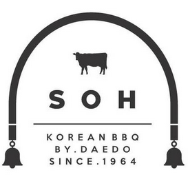 S O H KOREAN BBQ BY . DAEDO SINCE . 1964 logo