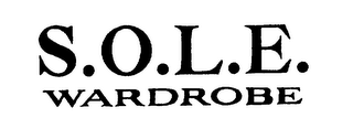 S. O. L. E. WARDROBE logo