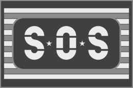 S O S logo