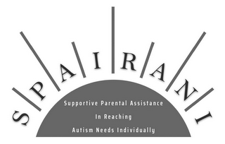 S P A I R A N I SUPPORTIVE PARENTAL ASSISTANCE IN REACHING AUTISM NEEDS INDIVIDUALLY logo