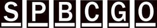 S P B C G O logo