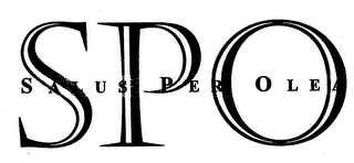 S P O SALUS PER OLEA logo