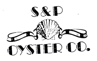 S & P OYSTER CO. logo