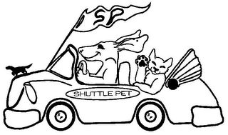 S P SHUTTLE PET logo